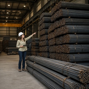 Varilla Corrugada de Acero Deformado para Construcción Ecológica, ASTM A615 Grado 60, Resistente a Sismos, 10mm 12mm 16mm 20mm 25mm 32mm - Product Image 4