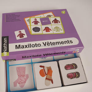 Juego <span class=keywords><strong>de</strong></span> <span class=keywords><strong>Mesa</strong></span> Personalizable <span class=keywords><strong>para</strong></span> <span class=keywords><strong>Niños</strong></span>, Juguete <span class=keywords><strong>de</strong></span> Identificación <span class=keywords><strong>de</strong></span> Objetos Personalizado con Empaque Personalizado - Product Image 2