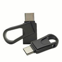 OT-001 personnalisé promotionnel type-c clé usb haute vitesse 2 en 1 flash usb 3.0 lecteur otg clé usb