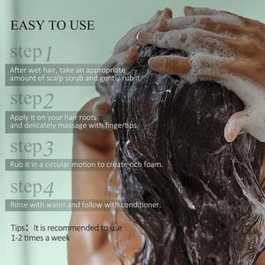 Pegatinas Personalizadas, Crema Exfoliante para el Cuero Cabelludo con Aceite de Semillas de Calabaza Orgánico y Biotina, Tratamiento Capilar 2 en 1, Reduce la Caspa, Hidrata y Humecta - Product Image 5