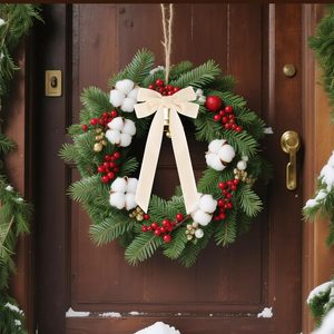Penjualan Langsung Pabrik Pita Beludru Klasik Hiasan Pohon Natal Vintage Rustic Ornamen Kerajinan Kecil Garland Karangan Bunga Pembungkus Kado - Product Image 6