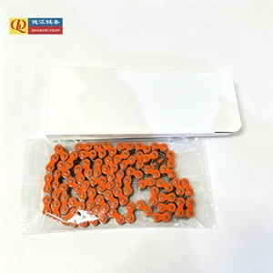 Cadenas de Bicicleta y Motocicleta Negras de Alta Calidad <span class=keywords><strong>520</strong></span> de <span class=keywords><strong>118</strong></span> Eslabones, Directo de Fábrica QJ - Product Image 2