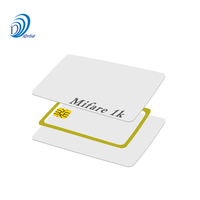 Carte RFID en PVC vierge imprimable NFC 213 par imprimante de carte d'identité
