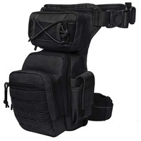 Sac de cuisse personnalisé, sac banane, ceinture tactique de sport, pochette pour moto, cyclisme, randonnée, voyage, sac de jambe pour homme