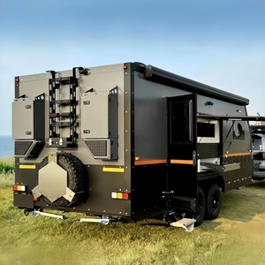 Precio de Fábrica, Camioneta Semi-Camper Ligera, Autocaravana de Lujo, Remolque Diésel, Caravana para Parejas - Product Image 3