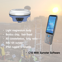 Alat Pemetaan Survei Multi-GNSS RTK Presisi Tinggi South YuanHang, Instrumen Penentuan Posisi GPS 1598 Saluran, Pekerjaan Tanah Baru Henan 1