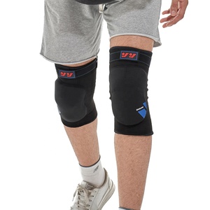 Đi Bộ Đường Dài đi xe đạp bickle bảo vệ chuyên nghiệp không trượt có thể điều chỉnh thoáng khí Neoprene đầu gối hỗ trợ đàn hồi đầu gối cú đúp đầu gối miếng đệm - Product Image 2