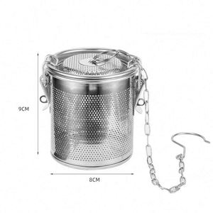 Passoire à épices en métal avec crochet pour cuisine domestique, idéale pour les herbes, le thé en vrac et le café - Product Image 4