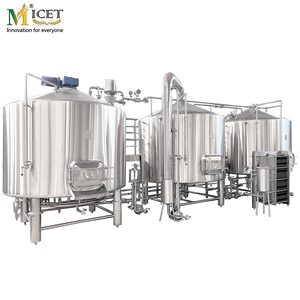 Chất lượng cao 20bbl thép không gỉ bộ hoàn chỉnh thiết bị máy sản xuất bia 500l/2000l/5000L công suất lên men Máy bơm lõi - Product Image 1