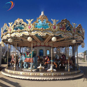 Manèges à cheval Carrousel Balançoire à <span class=keywords><strong>thème</strong></span> animal Parc de carnaval Autres produits d'équipement d'amusement Carrousel pour enfants - Product Image 1