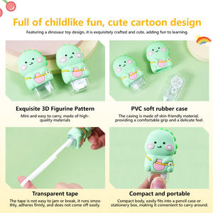 Cute Dinosaur <strong>Correction</strong> Tape, Kids-Friendly Smooth Cover Tape for School Office <strong>Writing</strong> <strong>Supplies</strong> - Product Image 3