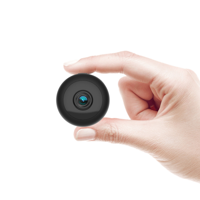Compact 1080p HD Mini Pocket Camera Portable Smart Home IP Camcorder Wide Angle Night Vision Wifi Remote Cloud Data 1-Year