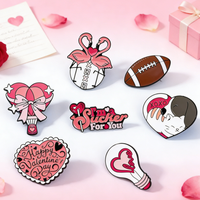 Pin de Esmalte Personalizado al por Mayor, Pin de Solapa Personalizado para Caridad y Promoción de Marca, Exquisito Broche de Esmalte Suave para Cualquier Ocasión