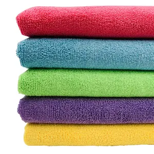 250gsm 80% पॉलिएस्टर 20% पॉलियामाइड microfiber टेरी कपड़े के लिए तौलिया