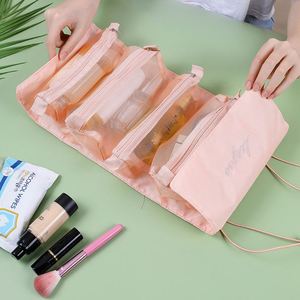 XDH913 Customized Logo Make up Bag Woman/Mens Travel Toiletry Bag Skincare Organizer Storage Large Capacity Toiletry Bag Sets - Product Image 4