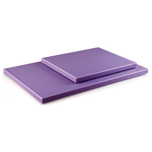 Tagliere Antiallergenico Rettangolare in Plastica con Superficie Antiscivolo, Sicuro per Alimenti, Uso in Cucina, Lavabile in Lavastoviglie, Confezione Singola - Product Image 2