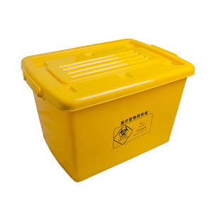 Contenedor de Residuos Médicos de 100L de Plástico con Ruedas para Transporte y Almacenamiento - Product Image 2