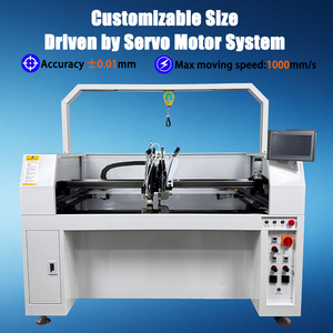 Máquina de Encolado Semiautomática de Alta Frecuencia Controlada por CNC, Pulverizador Neumático de <span class=keywords><strong>Pegamento</strong></span> Termofusible <span class=keywords><strong>para</strong></span> <span class=keywords><strong>Ropa</strong></span> - Product Image 4