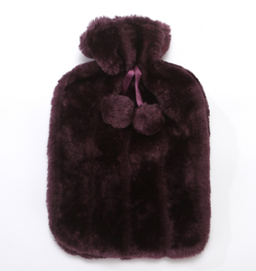 Nouvelle bouillotte en caoutchouc, bouillotte en PVC, étui en tissu peluche, étui en tissu fourrure de lapin, bouillotte chauffe-mains - Product Image 5