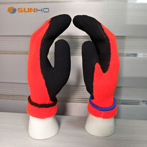 Guantes de Seguridad para Soldar a Mano, Resistente al Agua, Aislamiento de Látex, Arena, Cálido, Invierno, Trabajo, Clima Frío, CE - Product Image 5