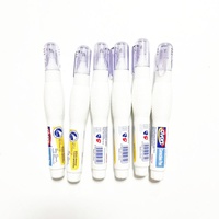 SURWIN PX121 Set de Papelería Escolar, Líquido Corrector, Bolígrafo de Tinta de 7ml con Punta de Aguja, Corrector para la Escuela