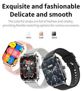 Montre connectée étanche Landu Abs <span class=keywords><strong>pour</strong></span> la surveillance quotidienne de l'activité - Product Image 3