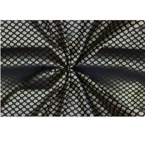 Tela de Brocado de Poliéster con Estampado Floral Ecológico y Elegante, con Acabado Brillante, para Vestidos Festivos y Ropa de Moda para Niñas - Product Image 1