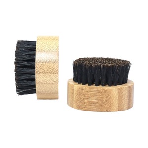 Sản Xuất Tùy Chỉnh Mềm Tre Bàn Chải Người Đàn Ông Của Khuôn Mặt Chăm Sóc Bàn Chải Nhỏ Bọt Làm Sạch Lông Tạo Kiểu Râu Bàn Chải - Product Image 2