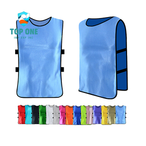 TopOne adulte enfants enfants équipe pratique hauts football formation gilet Double face Football bavoir - Product Image 1