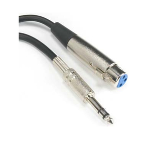 6.35 <span class=keywords><strong>mono</strong></span> vers <span class=keywords><strong>XLR</strong></span> 3 broches mâle Câble Microphone Câble Pro-Audio - Product Image 2