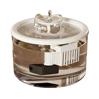 Distributeur d'eau automatique pour animaux de compagnie, 2L, écologique, durable, en plastique, silencieux, avec filtre, alimentation USB