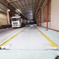 Pont-bascule modulaire en acier au carbone 100T à vente chaude avec affichage LCD/LED, support personnalisé OEM/ODM