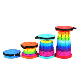 Free Sample Cheap Outdoor <b>Folding</b> <b>Stool</b> Portable Chair Adjustable Telescopic <b>Stool</b> For Fishing Camping Hiking - Product Image 1