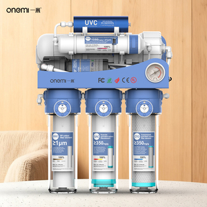 Sistema <span class=keywords><strong>di</strong></span> filtraggio acqua RO senza serbatoio OEM 600GPD a 6 stadi, alcalino, autopulente, in plastica, con controllo tramite app, per cucina - Product Image 1