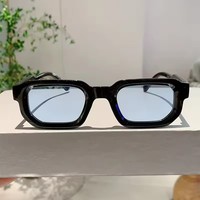Nouvelles lunettes de soleil rectangulaires vintage pour hommes, lunettes de soleil rétro tendance, lunettes de marque de luxe, lunettes de soleil UV400, lunettes pour femmes