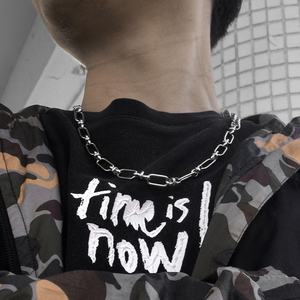 Collar de Acero Inoxidable de Alta Calidad con Colgantes en Capas, Pulido Espejo Brillante para Joyería DIY para Aniversario - Product Image 1