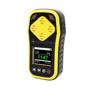 Handheld tragbare kohlendioxid meter co2 monitor detektor mit alarm funktion