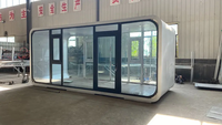 Capsule d'Apple personnalisée en usine de Chine cabine préfabriquée pour maison mobile avec cuisine et salle de bain pour hôtels et chambres d'hôtes