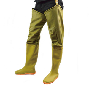 <span class=keywords><strong>Bottes</strong></span> de pêche imperméables à hauteur de hanche avec <span class=keywords><strong>bottes</strong></span> intégrées, légères, pour la pêche en eau peu profonde et l'entretien des étangs domestiques - Product Image 4