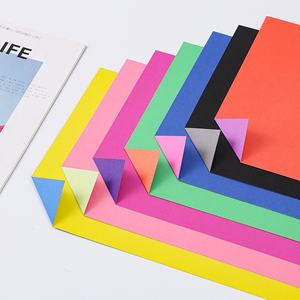 Papier d'art A4 180g biodégradable et recyclable en pâte de paille, couché cire, double face, bicolore, gaufré, pliable pour <span class=keywords><strong>origami</strong></span>, pour enfants et étudiants - Product Image 6