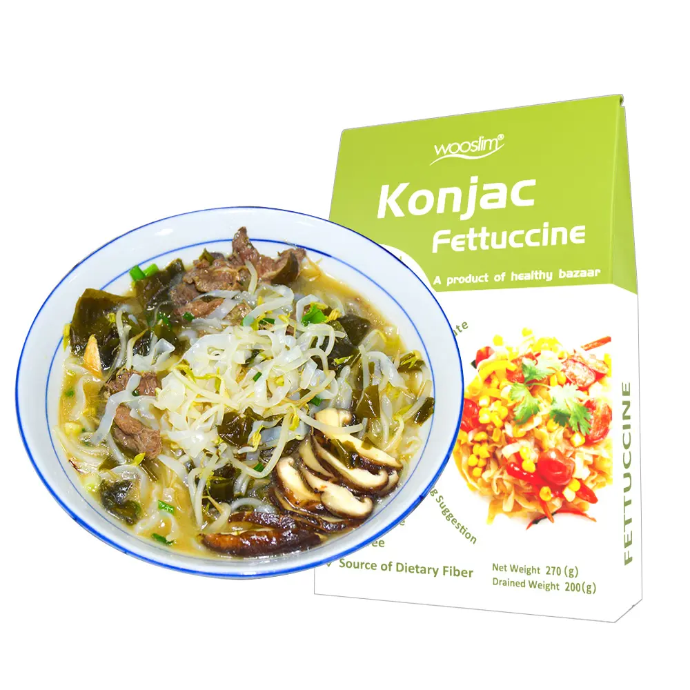 סיטונאי konjac אטריות סוכר משלוח נמוך gi Shirataki אטריות Weighloss konjac pupmkin פסטה