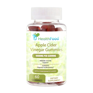 Wholesale Apple Cider Vinegar Gummies with Sodium Support Immune System and Metabolism Sugarfree ACV Gummies - Product Image 1