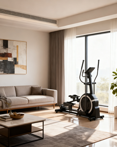 Commercial Electric <strong>Cardio</strong> 16 Resistance Levels Hyper-quiet Drive Upgraded 15.5IN Stride Magnetic Elliptical Machine Home Use - Product Image 4