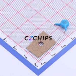 ตัวเก็บประจุแบบปลอดภัย DCF101K26Y5PG9VP0CW แบบ Through hole (THT), ระยะขา P=10 มม. 100pF 10% 250V Y1 - Product Image 2