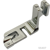 Accessoires de machine à coudre de haute qualité de marque taïwanaise, pied ourleur en fer haute précision 1/8 à tige basse pour usage domestique, certifié