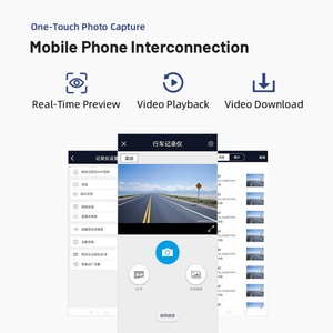 Cámara para Auto Delantera, Trasera e Interior 1080P con Visión Nocturna IR, Sensor G, Modo de Estacionamiento, para Taxi, Camión, Vehículo, Monitor Android - Product Image 4