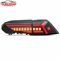 Conjunto de Luces Traseras LED Dinámicas Mejoradas con Luces de Circulación Diurna Secuenciales y Luces de Advertencia de Freno para Toyota RAV4 2020-2025