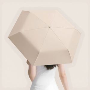 Parapluie Crayon Anti-UV Ultra-Léger Portable Entièrement Automatique à 3 Plis et 6 Baleines, Personnalisé en Usine - Product Image 4