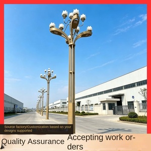 Lampes solaires de jardin, lampadaires de paysage, éclairage extérieur de jardin, protection IP65, contrôle par capteur de lumière LED, 10 ans de garantie - Product Image 6