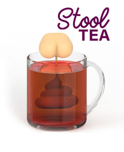 Infuseur à thé amusant en forme de fèce en silicone, boule filtrante pour thé en vrac - Product Image 6